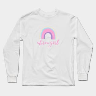 rainbow akron Long Sleeve T-Shirt